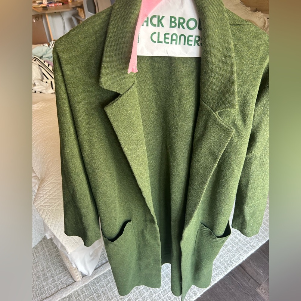 J. Crew Ella Open-Front Sweater-Blazer